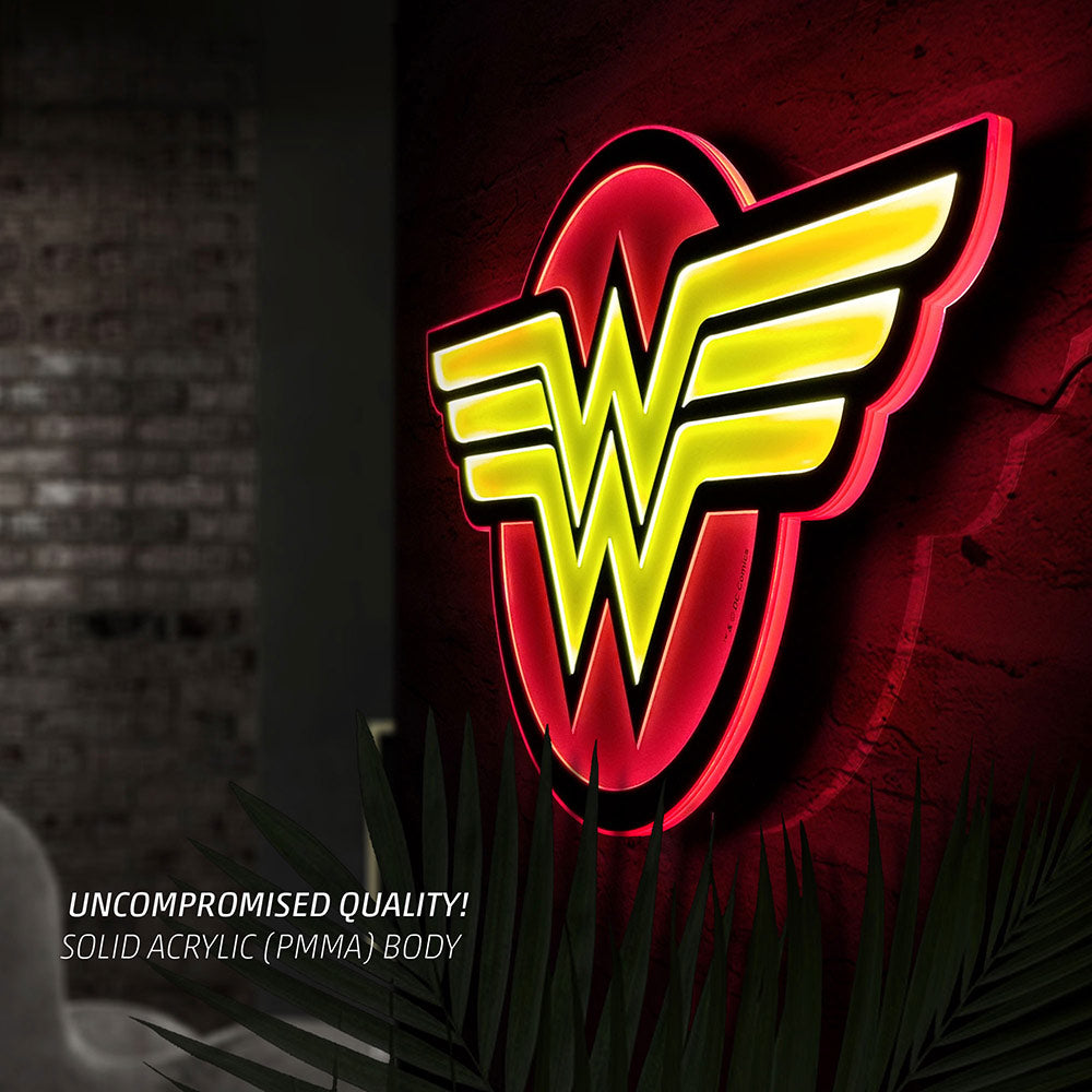 Wonder Woman LED Logo Light