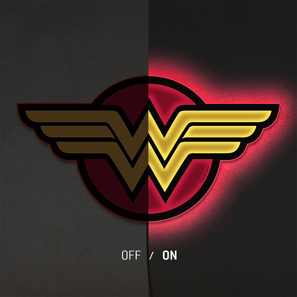 Wonder Woman LED Logo Light