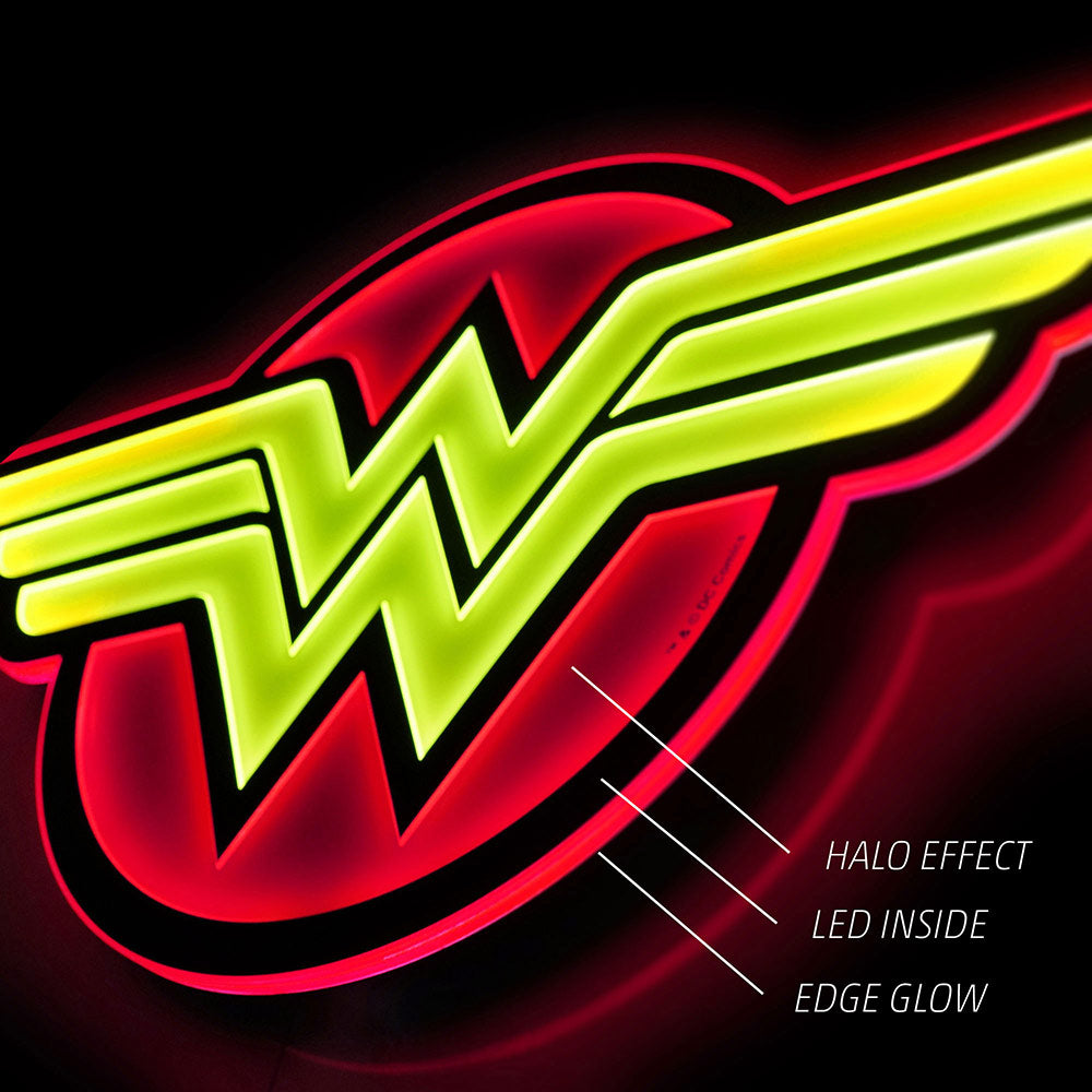 Wonder Woman LED Logo Light