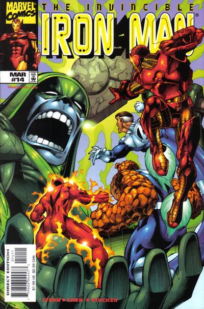 Iron Man, Vol. 3 #14A – To Challenge the Fantastic (Direct Edition)