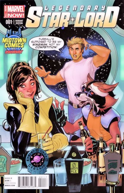 Legendary Star-Lord #1K (Terry Dodson Midtown Comics Exclusive Variant Cover)