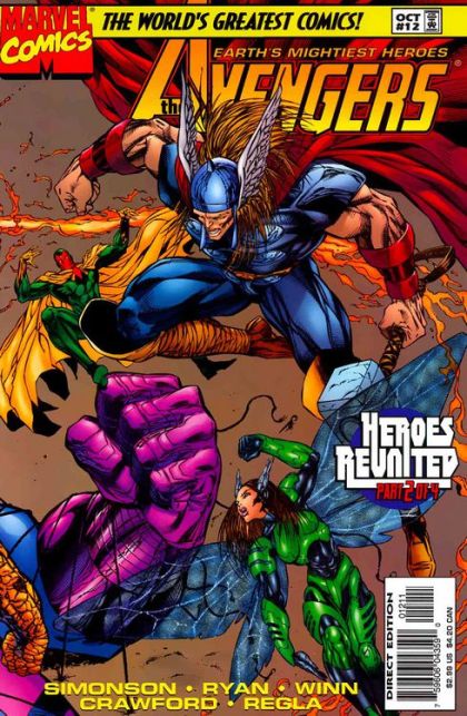 The Avengers, Vol. 2 #12A – Part 2 (Direct Edition)