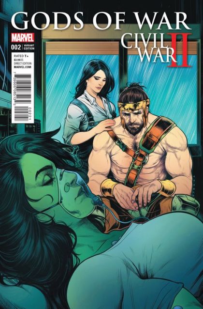 Civil War II: Gods Of War #2B – Brand Recognition (Elizabeth Torque Variant Cover)