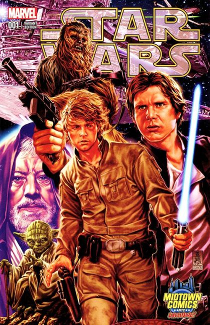 Star Wars, Vol. 2 (Marvel) #1BG (Mark Brooks Exclusive Connecting Variant)