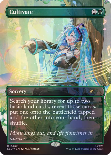 Secret Lair Commander Deck: Hatsune Miku - Secret Lair Drop Series