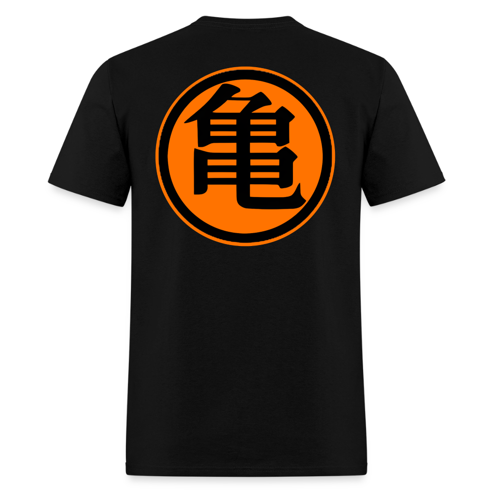 Turtle Hermit Way T-Shirt – Motivational Anime Inspired Training Quote Tee - black