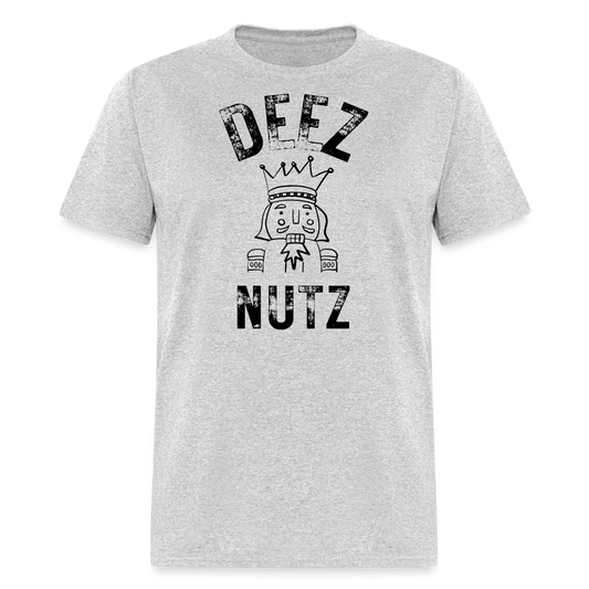 DEEZ NUTS T-Shirt - heather gray