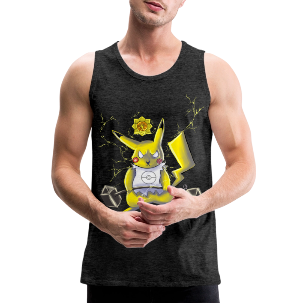 Gotta Lift Them All - Fitness Motivation Tank Top - charcoal grey