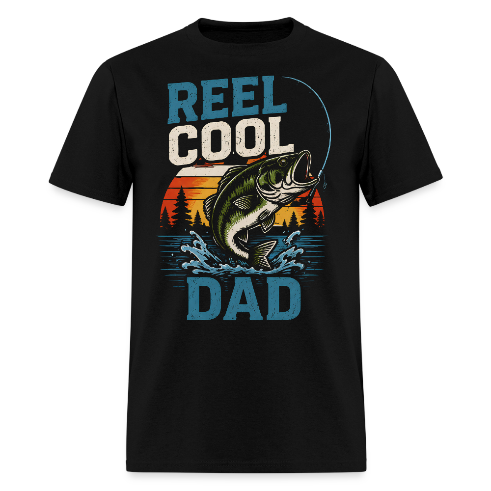 Reel Cool Dad Men's T-Shirt - black