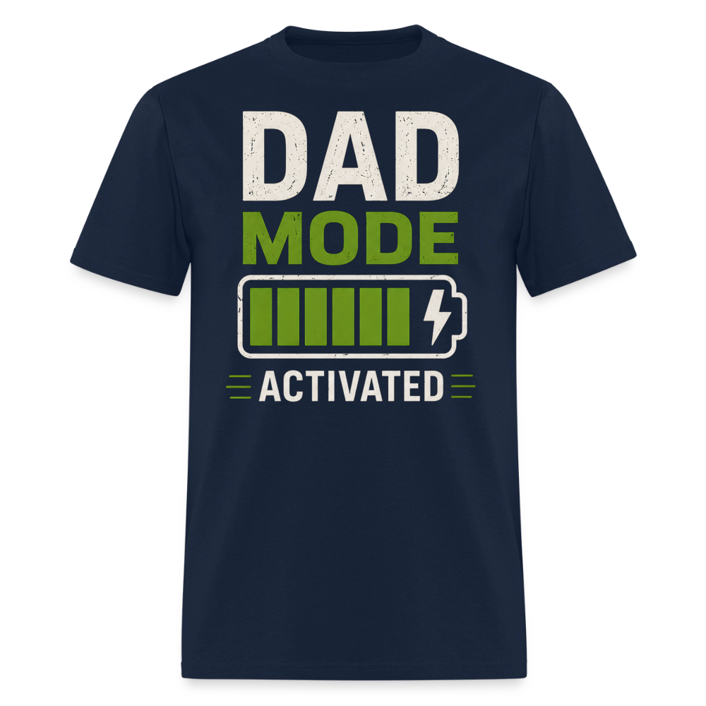 Dad Mode Activated Men's T-Shirt - navy