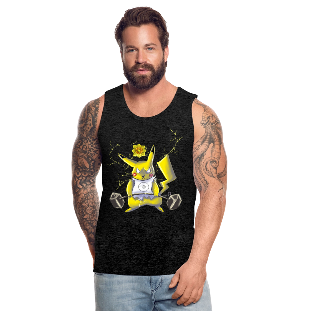Gotta Lift Them All - Fitness Motivation Tank Top - charcoal grey