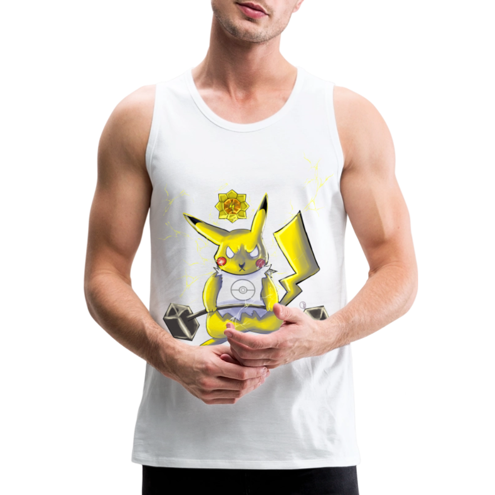 Gotta Lift Them All - Fitness Motivation Tank Top - white