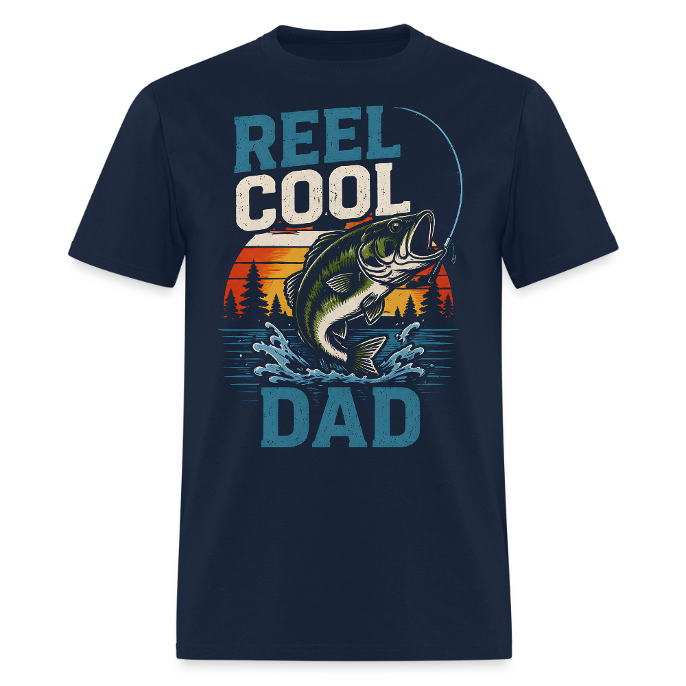 Reel Cool Dad Men's T-Shirt - navy