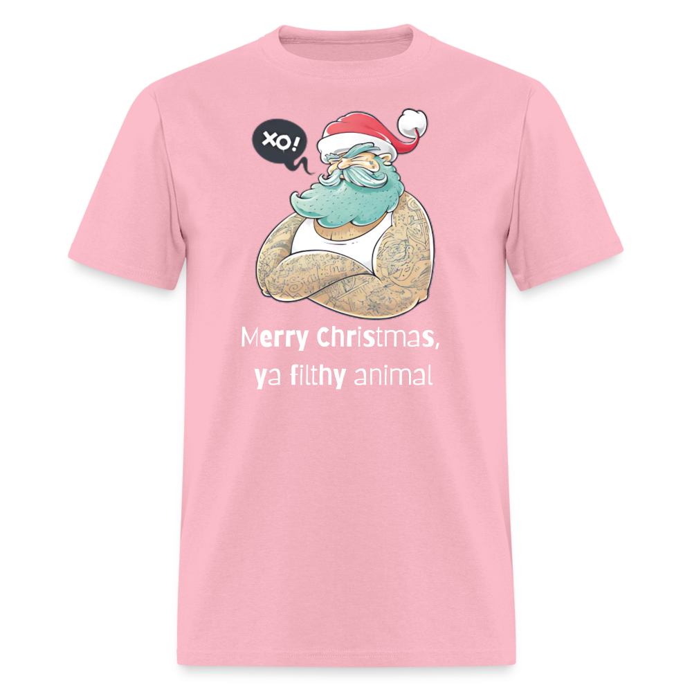 Merry Christmas Classic T-Shirt - pink