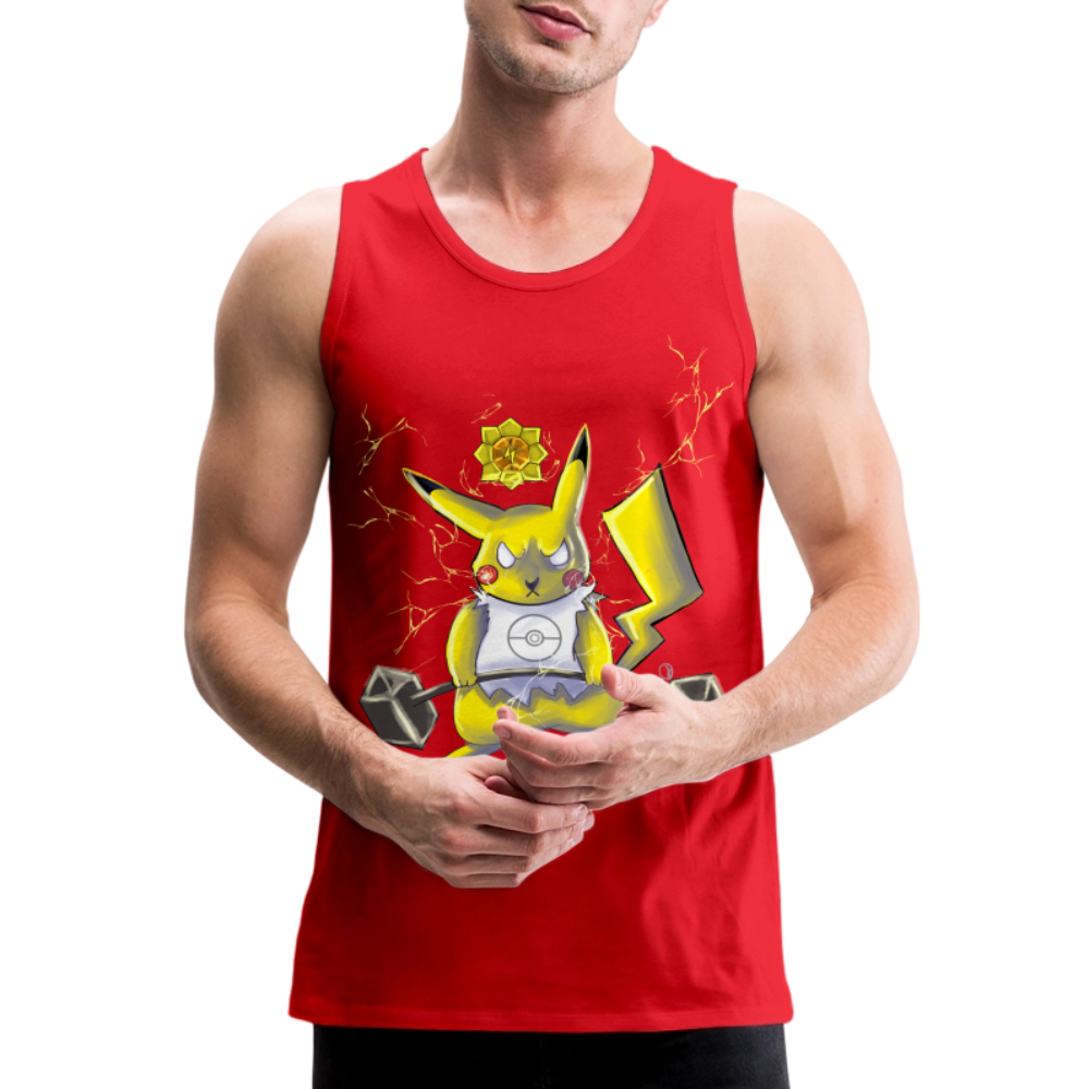 Gotta Lift Them All - Fitness Motivation Tank Top - red