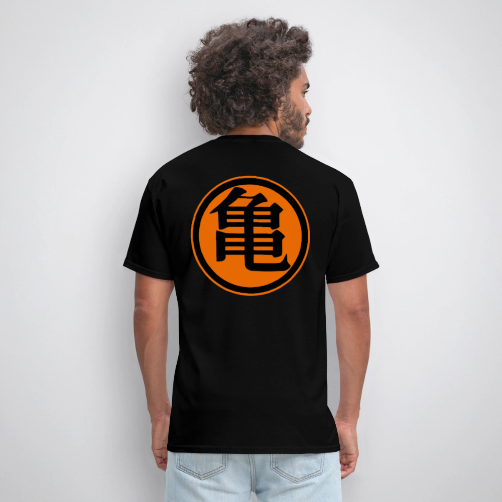 Turtle Hermit Way T-Shirt – Motivational Anime Inspired Training Quote Tee - black