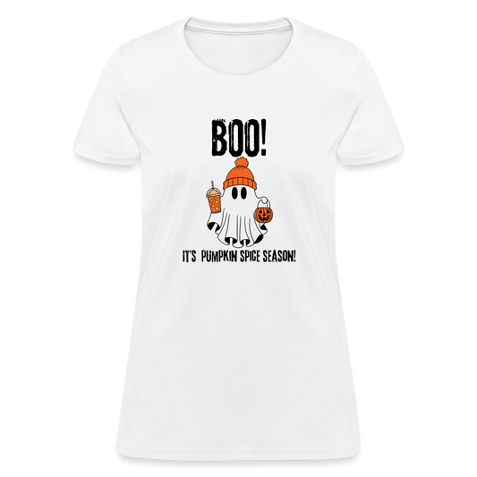 Pumpkin Spice Season Women's T-Shirt | BOO! - white