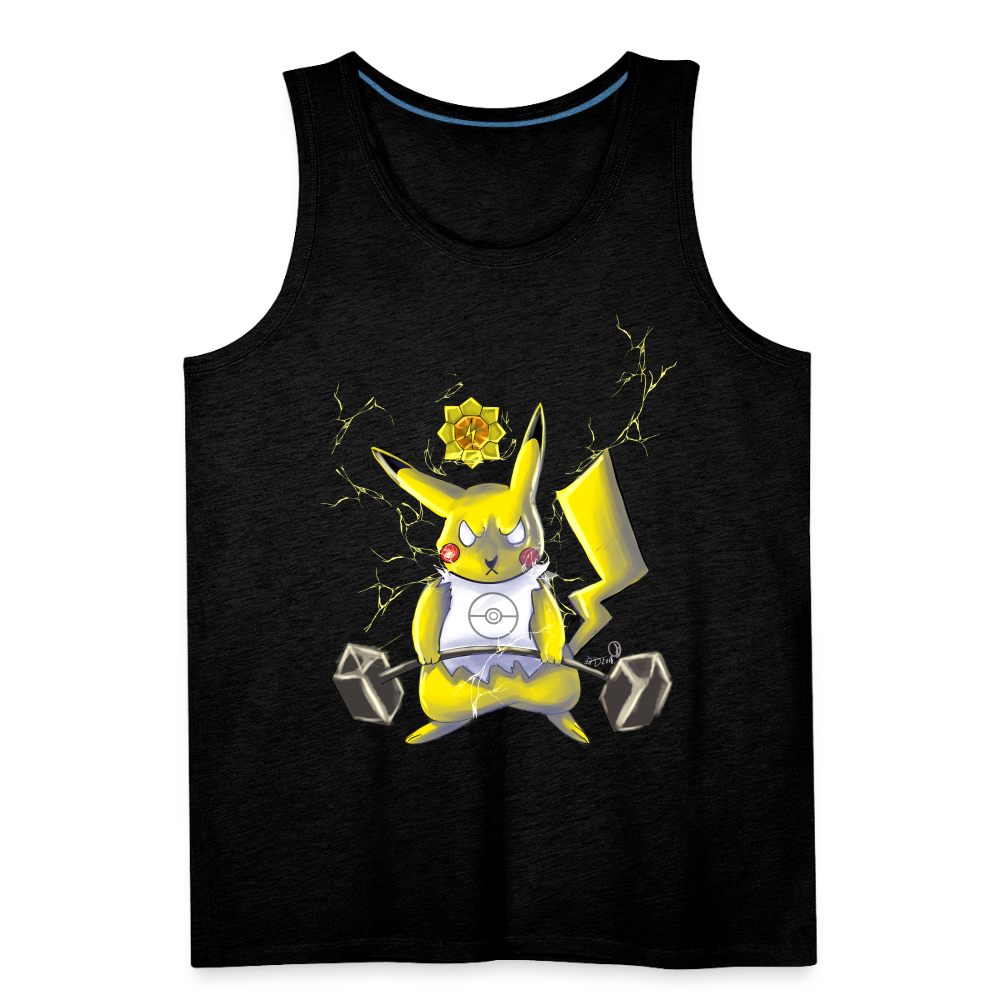 Gotta Lift Them All - Fitness Motivation Tank Top - charcoal grey