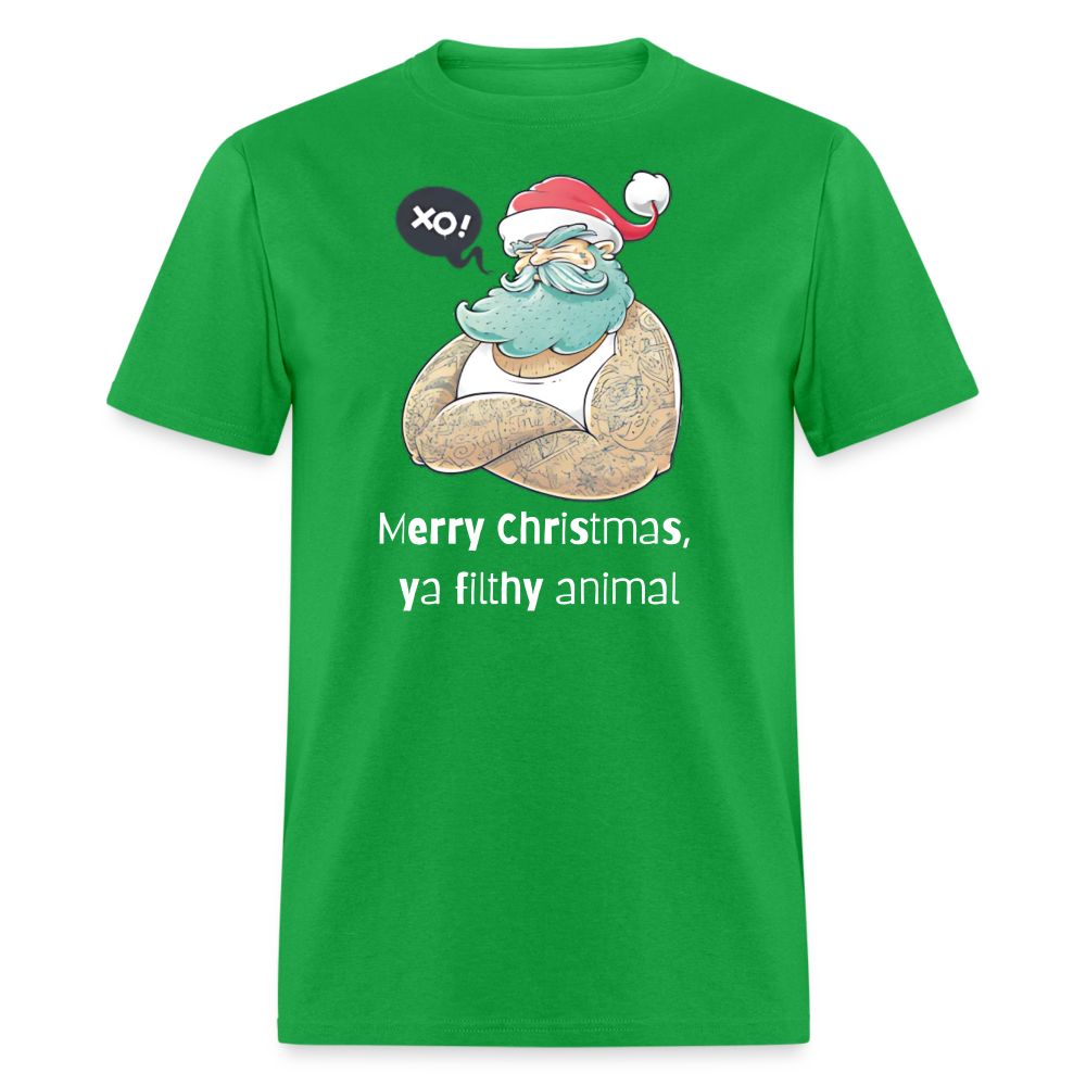Merry Christmas Classic T-Shirt - bright green