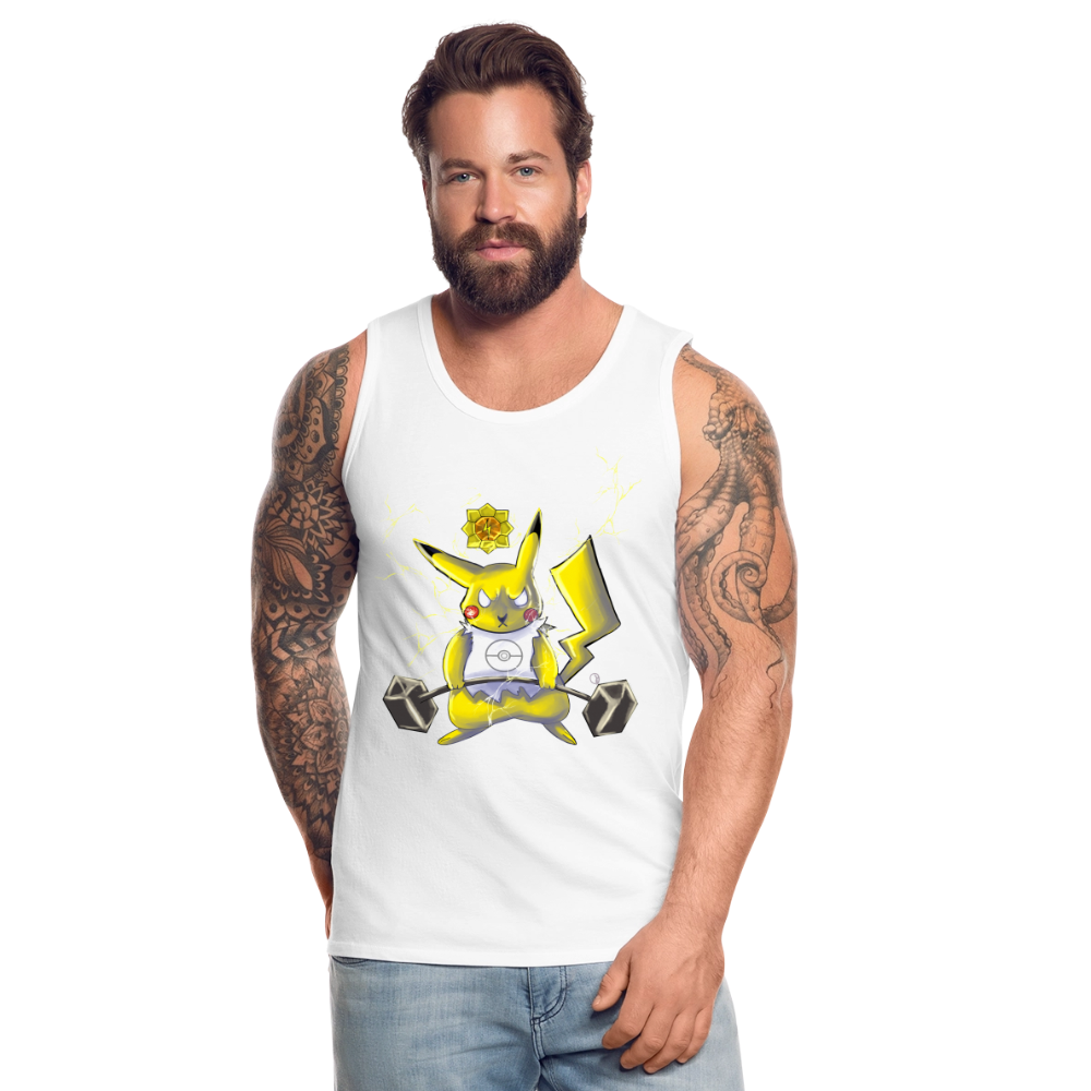 Gotta Lift Them All - Fitness Motivation Tank Top - white
