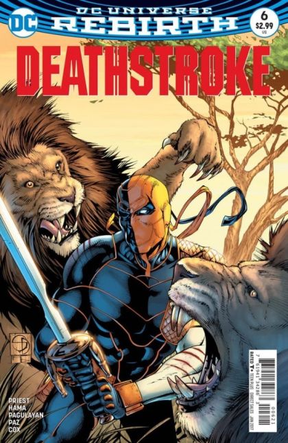 Deathstroke, Vol. 4 #6B – Part Six (Variant Shane Davis Cover)
