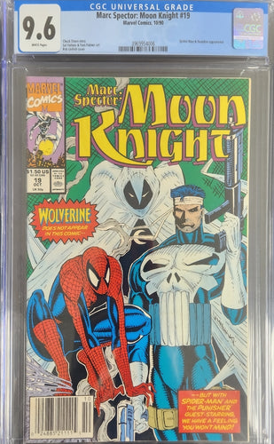 Marc Spector: Moon Knight #19 CGC 9.6 (1990)