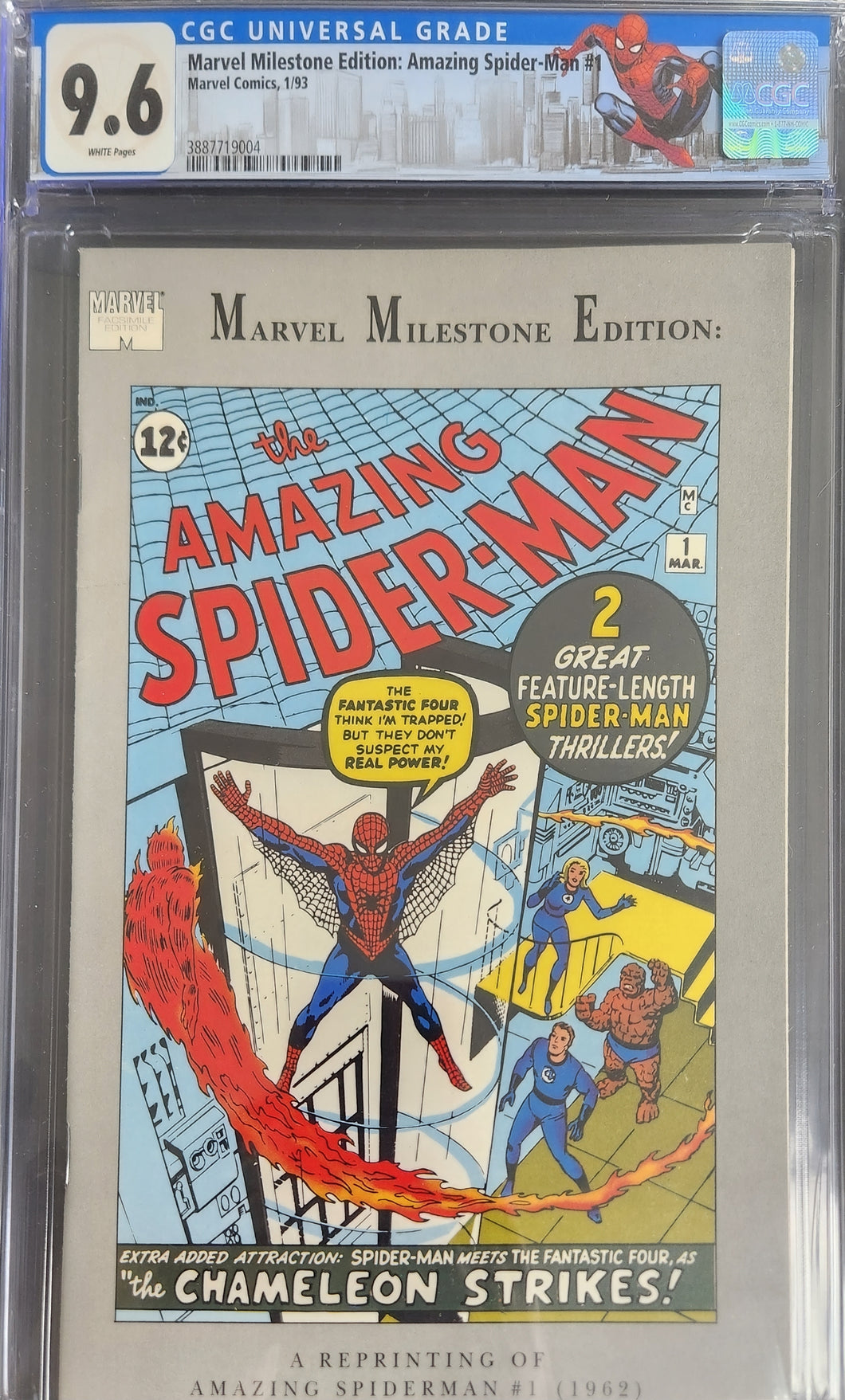 Marvel Milestone Edition: Amazing Spider-Man #1 CGC 9.6