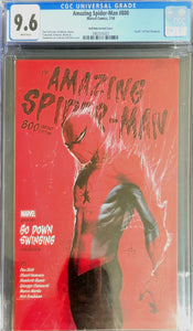 🔑Amazing Spider-Man #800 Dell'Otto Variant Cover CGC 9.6 (2018)