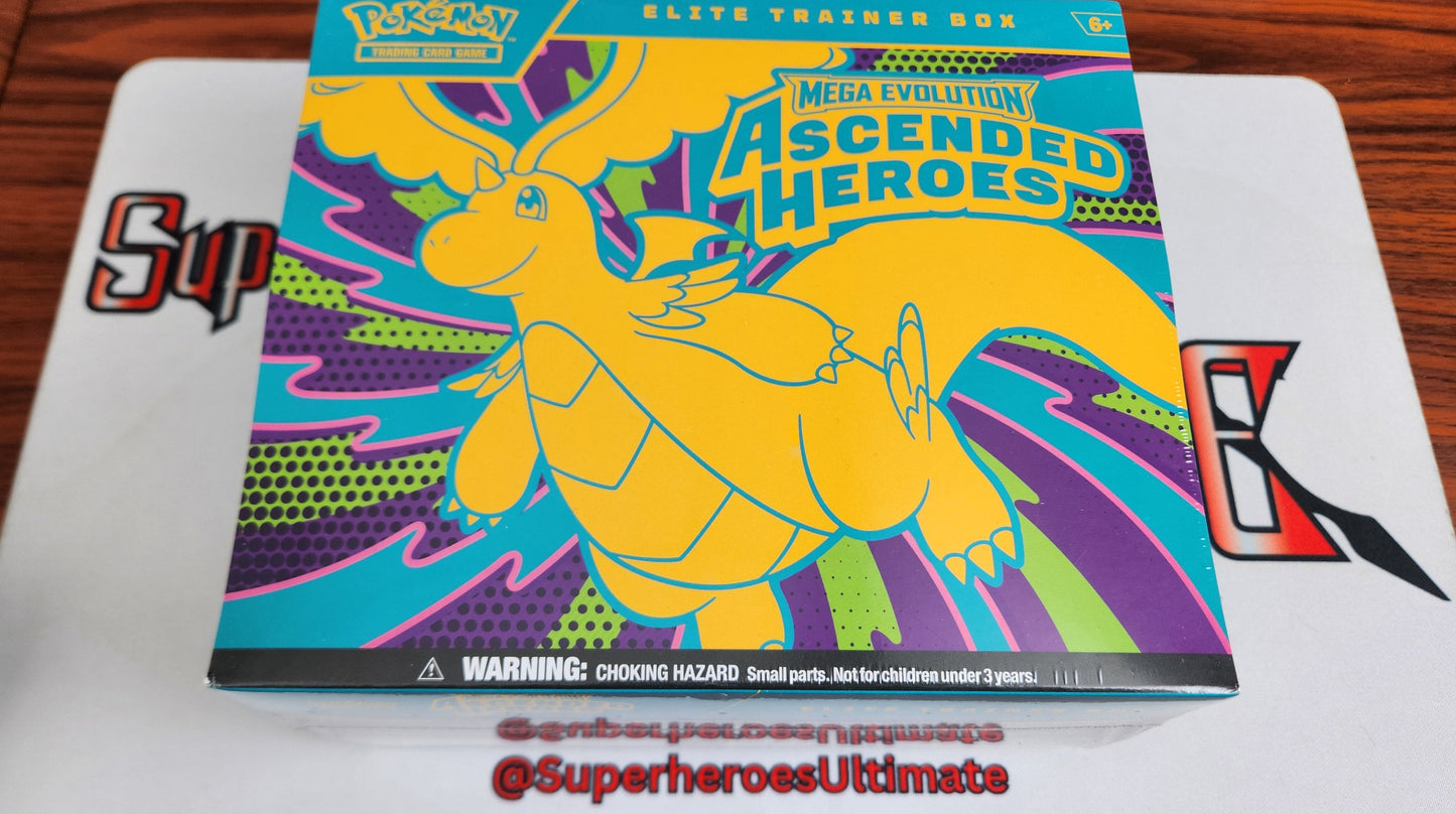 Pokémon TCG: Mega Evolution—Ascended Heroes Elite Trainer Box
