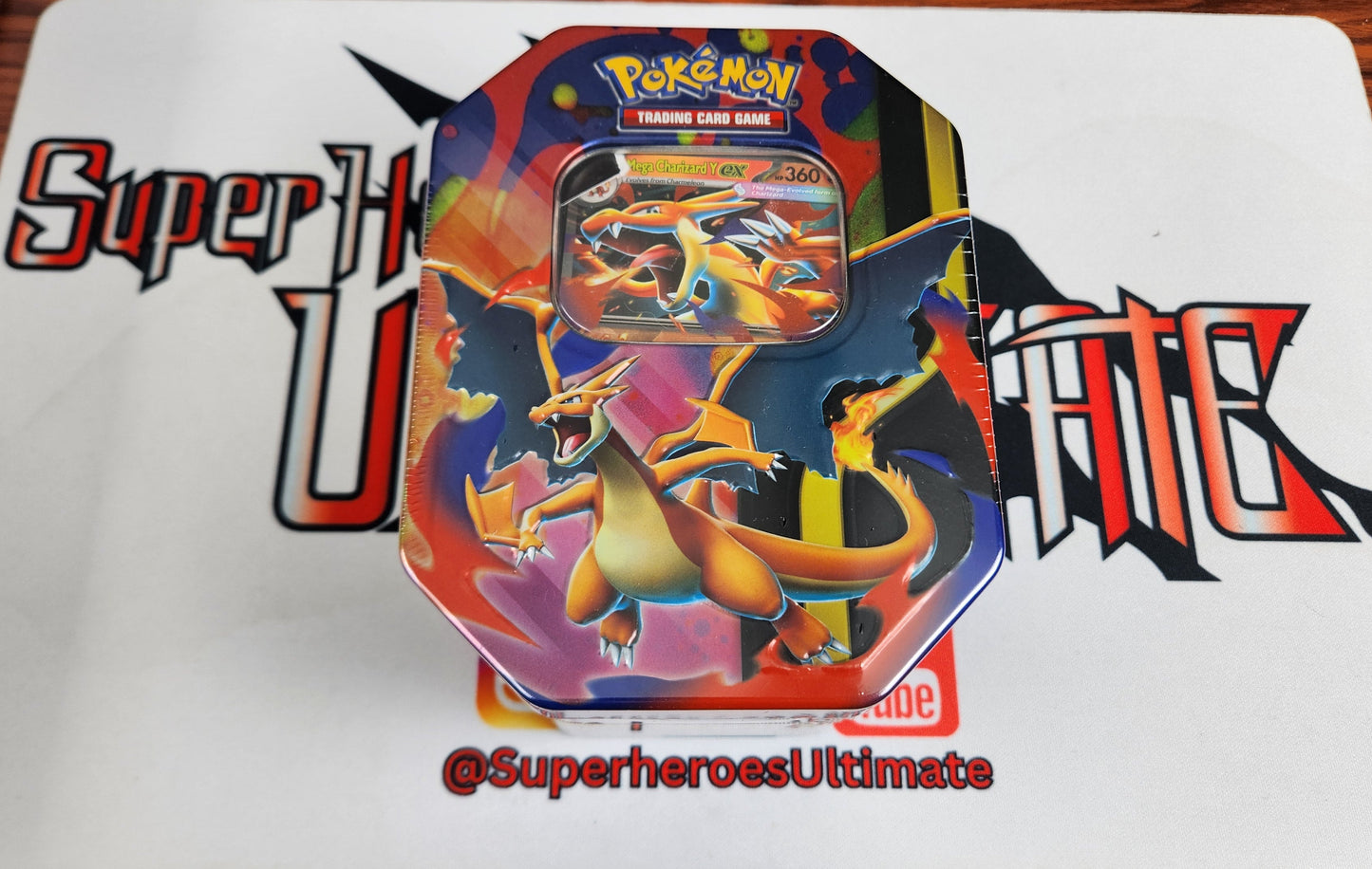 Pokémon TCG: Mega Charizard Y Tin
