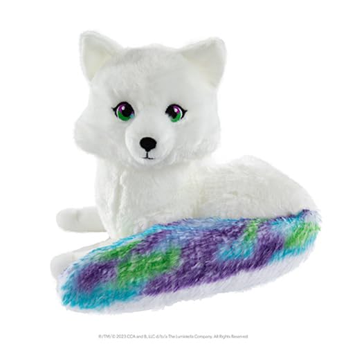 Extraordinary Noorah Plush - 9-Inch Deluxe Animal Plush with Northern Lights-Inspired Tail - As Seen in Elf Pets: A Fox Cub's Christmas Tale - Arctic Fox Pal of The Elf on the Shelf
