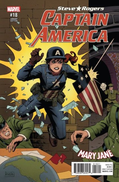 Captain America: Steve Rogers #18B (Variant Paolo Rivera Mary Jane Cover)