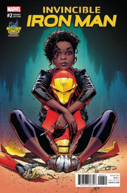 Invincible Iron Man, Vol. 3 #2E (J. Scott Campbell Midtown Exclusive Variant)