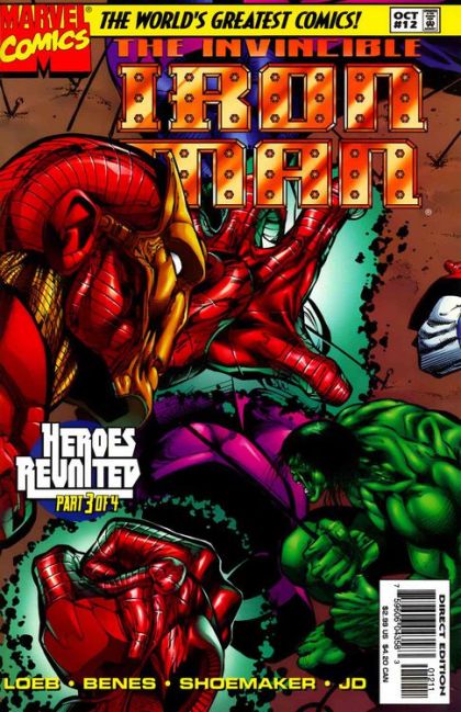 Iron Man, Vol. 2 #12A – 3/4: Matters Of The Heart (Direct Edition)