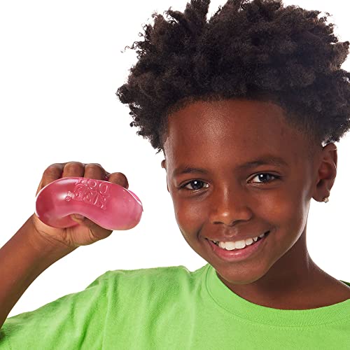 Schylling NeeDoh Nice Cube - Sensory Fidget Toy for Your Best Mellow and Chill - Square Shape with Groovy Goo Filling in Assorted Colors Blue Pink Purple - Age 3 to Adult - Pack of 1 Random Color
