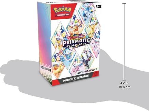 Pokemon TCG: Scarlet & Violet - Prismatic Evolutions Booster Bundle, 1 Set