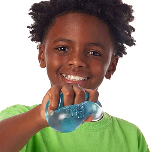 Schylling NeeDoh Nice Cube - Sensory Fidget Toy for Your Best Mellow and Chill - Square Shape with Groovy Goo Filling in Assorted Colors Blue Pink Purple - Age 3 to Adult - Pack of 1 Random Color