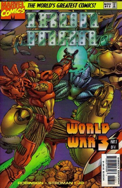 Iron Man, Vol. 2 #13A – 3/4: No Time To Mourn! (Direct Edition)