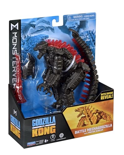 Godzilla vs Kong MonsterVerse Movie Series 6-inch Action Figure Battle Mechagodzilla with Proton Scream