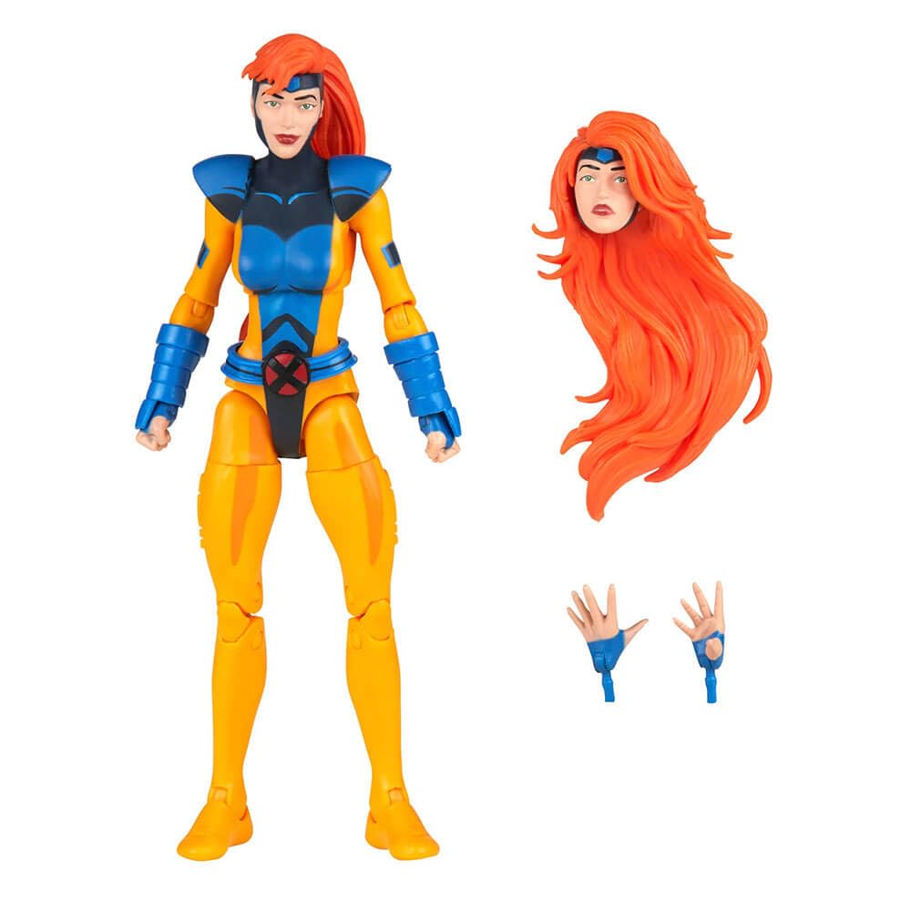 Marvel Legends X-Men Animated Series VHS Box Jean Grey Action Figure
