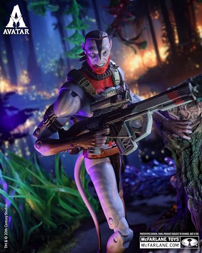 McFarlane Toys- Avatar: Fire and Ash Quaritch (Ash Warrior) 7in Action Figure McFarlane Collector Edition
