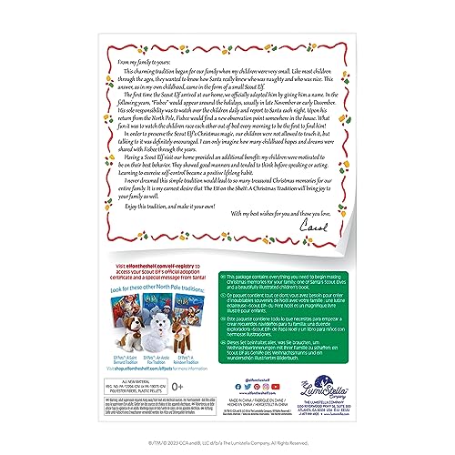 The Elf on the Shelf: A Christmas Tradition - Girl Scout Elf with Brown Eyes - Includes Artfully Illustrated Storybook, Keepsake Box and Official Adoption Certificate