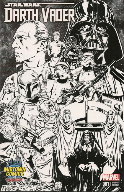 Star Wars: Darth Vader, Vol. 1 #1O – Book I (Mark Brooks Exclusive B&W Variant)