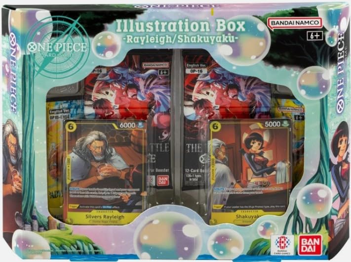 Illustration Box Volume 7: One Piece TCG by Bandai Japan Rayleigh/Shakuyaku