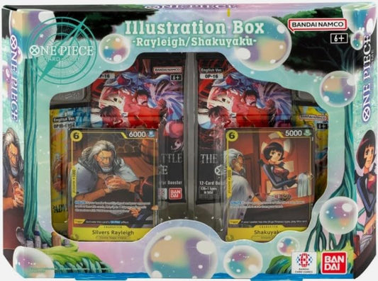 Illustration Box Volume 7: One Piece TCG by Bandai Japan Rayleigh/Shakuyaku
