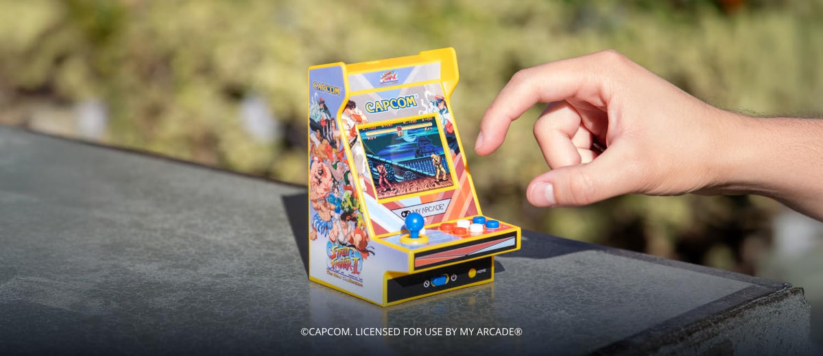 My Arcade Super Street Fighter II Nano Player: Retro Gaming, 2 Games