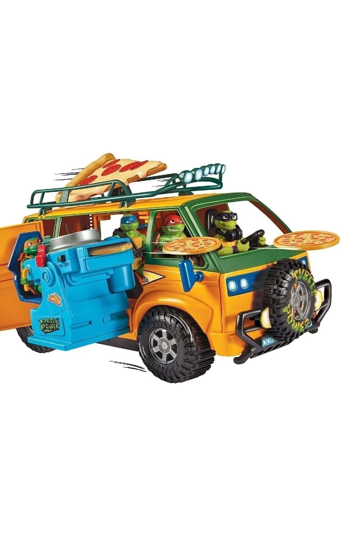 Teenage Mutant Ninja Turtles: Mutant Mayhem Pizza Fire Delivery Van by Playmates Toys