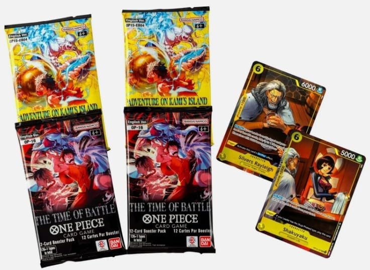 Illustration Box Volume 7: One Piece TCG by Bandai Japan Rayleigh/Shakuyaku