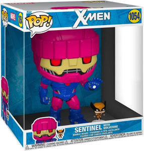 Jumbo: X-Men Sentinel with Wolverine Previews Exclusive Vinyl Figure