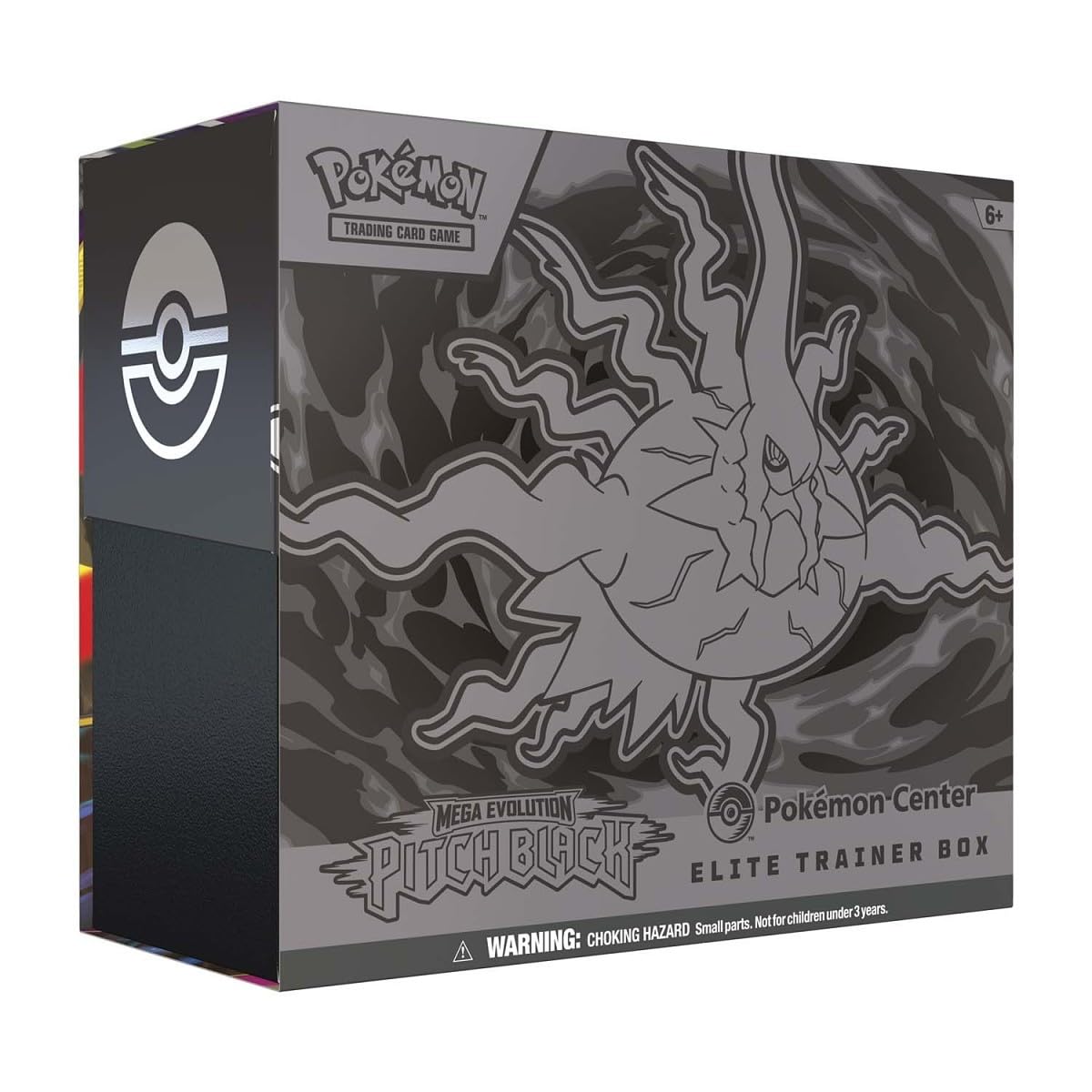 Pokemon TCG: Mega Evolution Pitch Black Pokemon Center Elite Trainer Box | PB PKC ETB | Exclusive Zarude Promo | 11 Booster Packs
